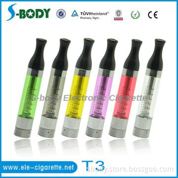 Wholesale Electronic cigarette T3 clearomizer e cig atomizer